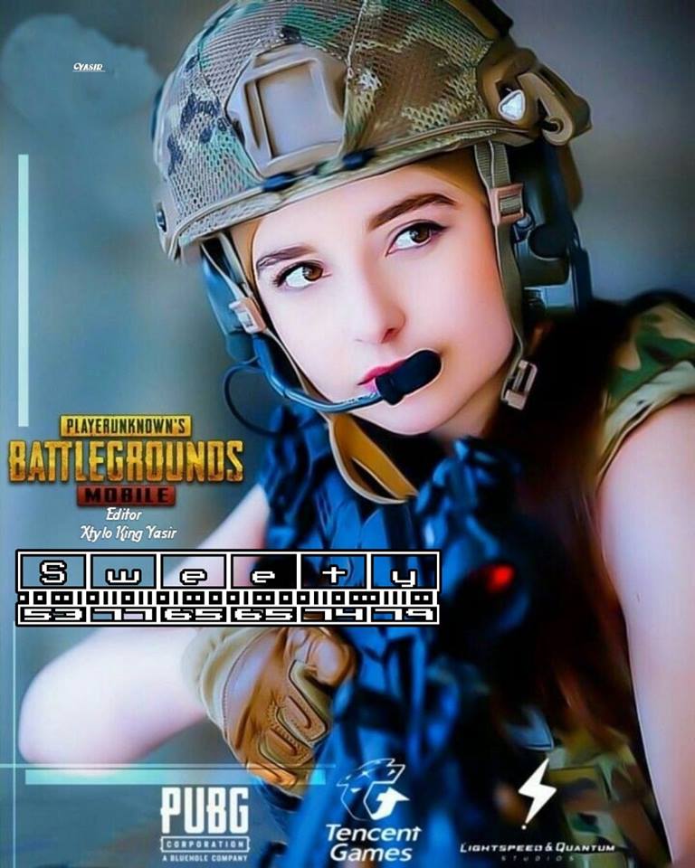 Cute Girl Pubg Dp Sweety Name 19