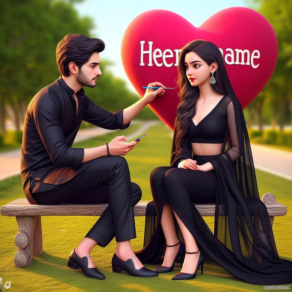 Latest 2024 Trending Heer S Stylish Couple In Park 3D AI Images For   Latest 2024 Trending Heer S Stylish Couple In Park 3d Ai Images For Whatsapp Facebook Instagram Twitter And Snapchat Profile Pictures Photodoozy 