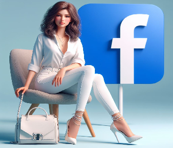 Latest 2024 Trending Hot Girl In White Jeans And Shirt Trendy Profile   Latest 2024 Trending Hot Girl In White Jeans And Shirt Trendy Profile Picture With 3d Ai Facebook Logo Photodoozy 