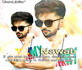 Stylish Dp For Boys Nawab Name